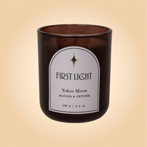 Tokyo Moon Standard Candle | Matcha & Vetiver