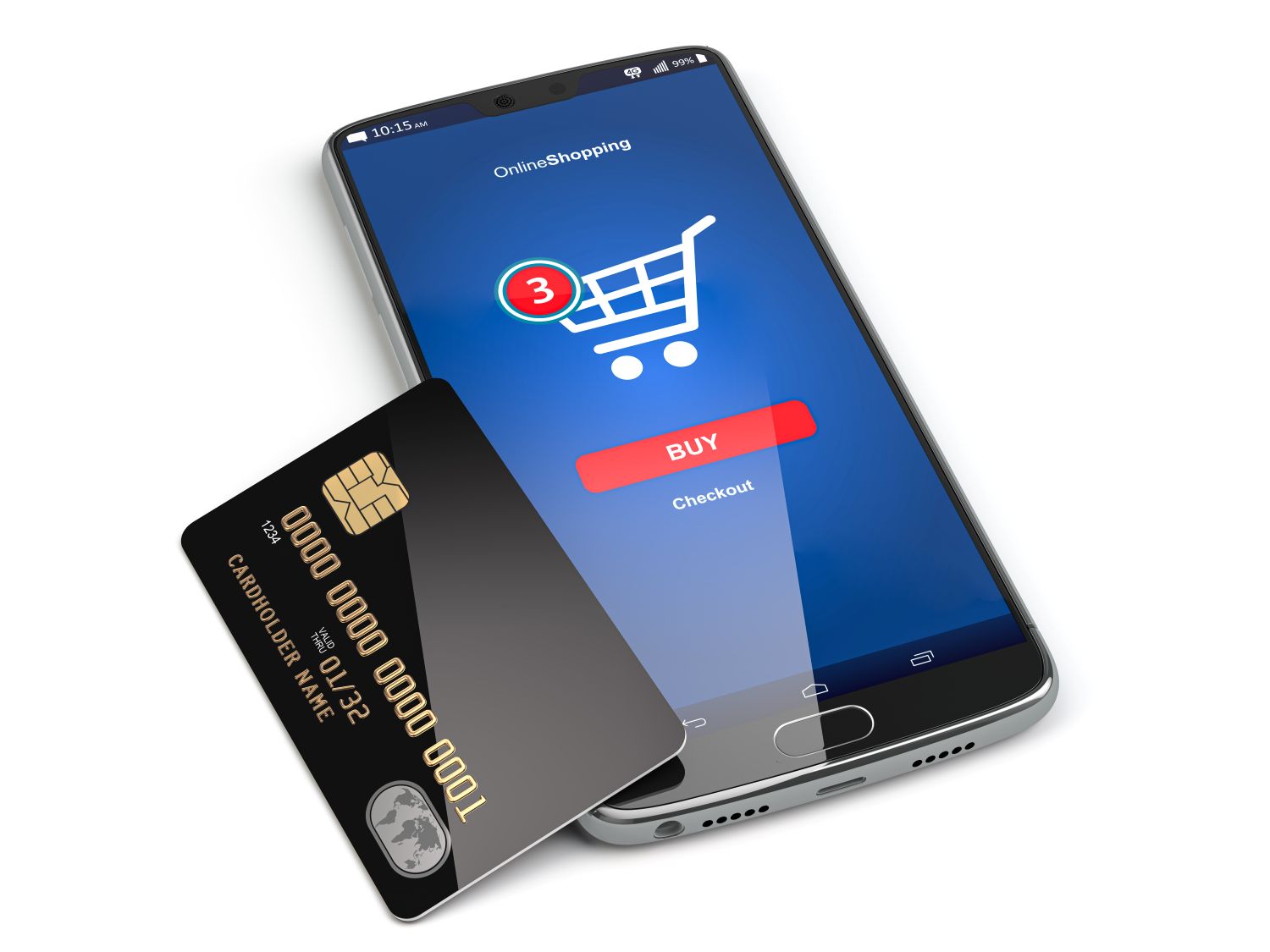Online shopping via e-wallet